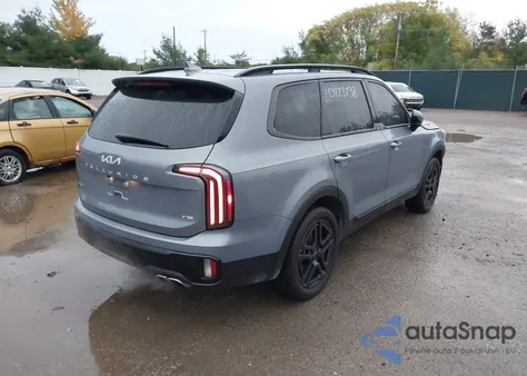 2024 Kia Telluride Sx Prestige X-Line z USA, uszkodzony, nr VIN 5XYP5DGC8RG428252